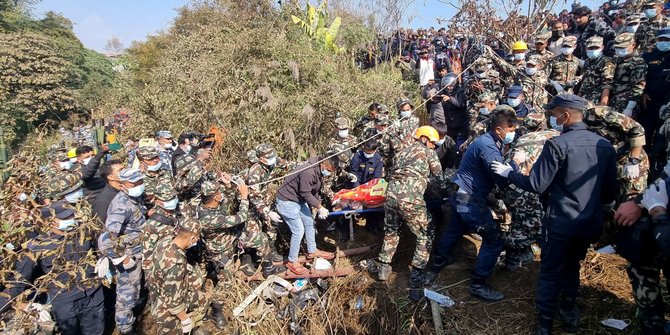 68 Penumpang Tewas dalam Kecelakaan Pesawat di Nepal, Termasuk Sejumlah WNA