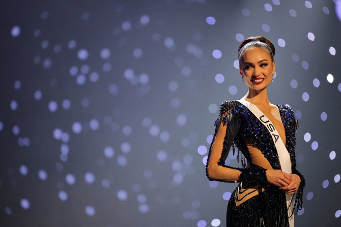 miss as rbonney gabriel dinobatkan jadi miss universe 2022