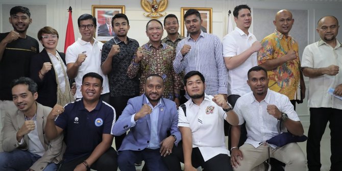 Klub-Klub Sepak Bola Liga 2 Sambangi Menpora Sampaikan Ini, PSMS Medan Ikut Terlibat