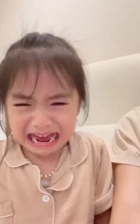 anak raditya dika nangis dengar lagu ciptaannya begini ekspresi alea