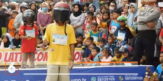 Keseruan Lomba Lato-Lato untuk Anak di Jateng, Peserta Harus Pakai Helm