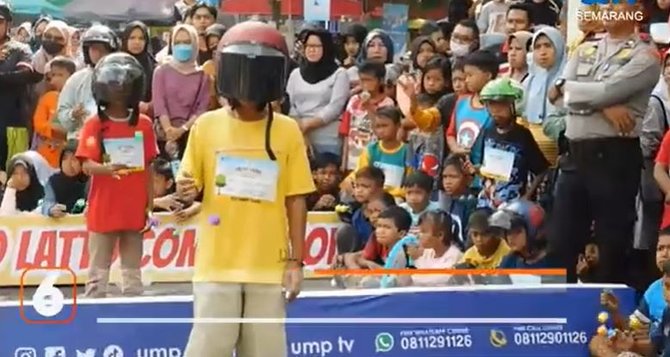 keseruan lomba lato lato di jateng