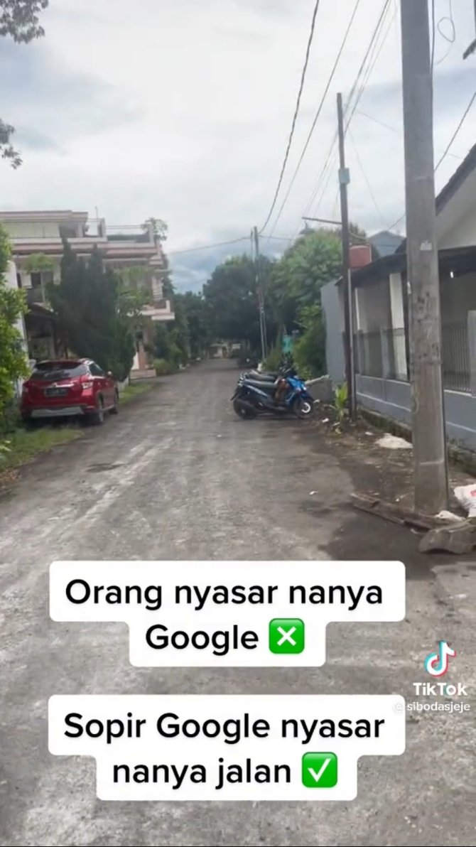 viral sopir google maps nyasar saat bertugas akhirnya tanya warga