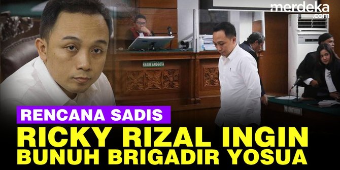 VIDEO: Diam-Diam Ricky Rizal Berusaha Bunuh Brigadir Yosua Pakai Cara Sadis