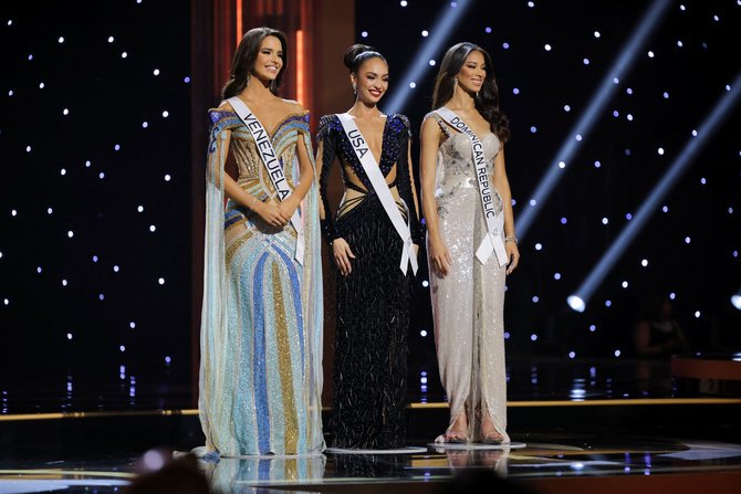miss as rbonney gabriel dinobatkan jadi miss universe 2022
