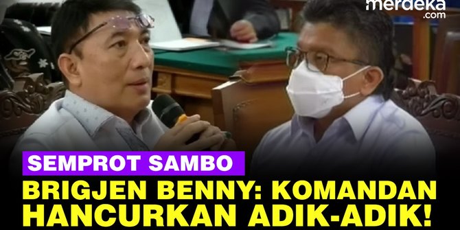 VIDEO: Brigjen Benny Marahi Sambo "Komandan Hancurkan Adik-Adik,Harus Tanggung Jawab"