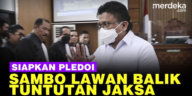 VIDEO: Sambo Lawan Balik Jaksa, Siapkan Pledoi Usai Dituntut Penjara Seumur Hidup