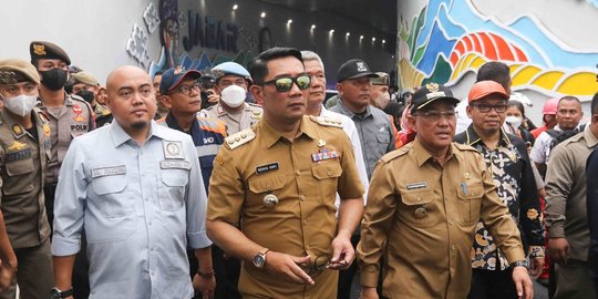 Pesan Gubernur Ridwan Kamil: Jangan Nongkrong di Underpass Dewi Sartika, Bahaya!