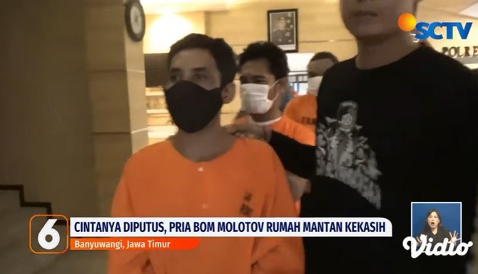 terinspirasi perang rusia ukraina pria lempar molotov ke rumah mantan