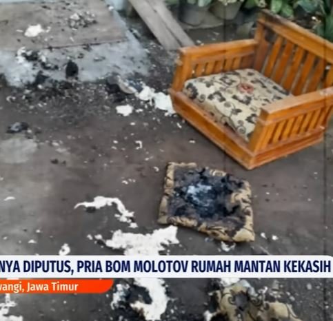 terinspirasi perang rusia ukraina pria lempar molotov ke rumah mantan