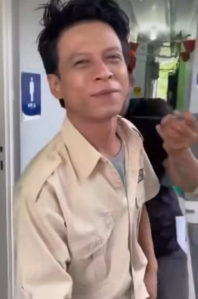 viral pegawai spbu mirip ariel noah ini potretnya