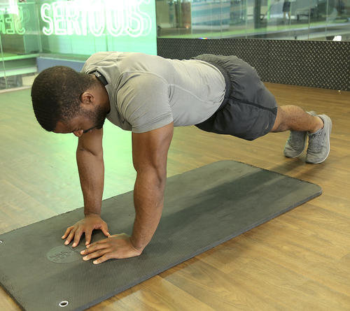 ilustrasi push up