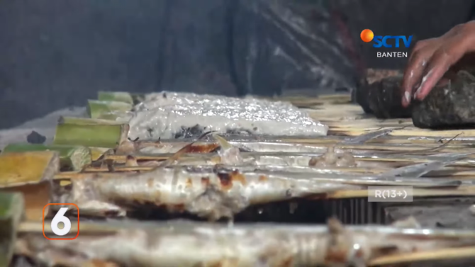 sate bandeng khas serang
