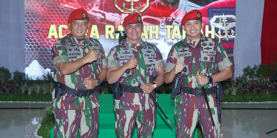 Kopassus Rotasi Perwira, Kolonel Inf Catur Sutoyo Jadi Komandan Grup 2