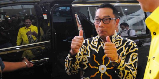 Ridwan Kamil Jadi Vitamin Tambahan Bagi Golkar