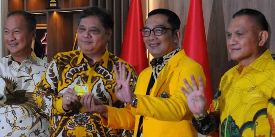 Jejak Politik Ridwan Kamil: Digoda Banyak Partai, Berlabuh ke Golkar