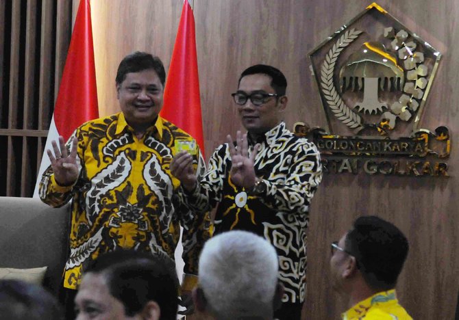 ridwan kamil masuk golkar