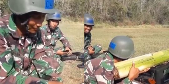 Begini Jika Anggota TNI Kehilangan 'Istri Pertama', Pelatih Murka Ganti Batang Pisang