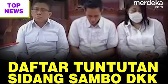 TOP NEWS: Drama Sidang Tuntutan Pembunuhan Yosua dari Sambo, Putri hingga Eliezer