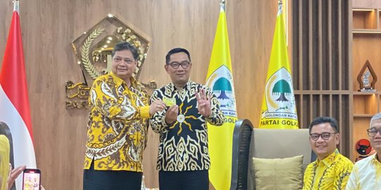 Golkar Usulkan Nama Airlangga ke KIB, Bukan Ridwan Kamil