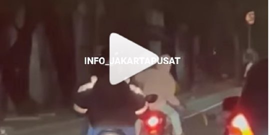 Pemotor Diserang Sekelompok Orang di Tanjung Priok Pakai Celurit, Polisi Buru Pelaku