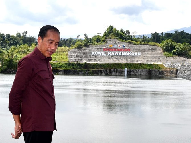 jokowi kunjungan kerja di sulawesi utara