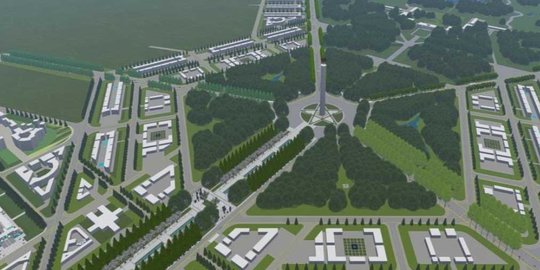 Pembangunan Jalan Lingkar Sepaku Segmen 3 Ibu Kota Baru Rampung