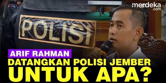 VIDEO: Arif Rahman Eks Anak Buah Sambo Datangkan Dua Polisi Jember, Untuk Apa?