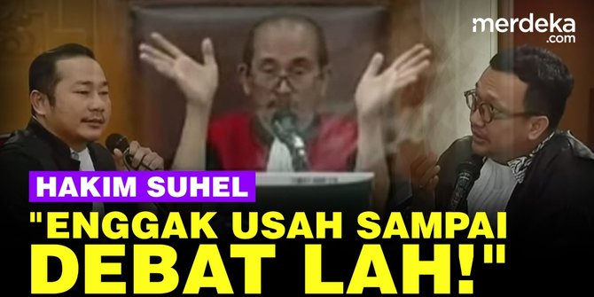 VIDEO: Hakim Suhel Tengahi Debat Sengit Jaksa VS Pengacara Arif Rahman di Sidang