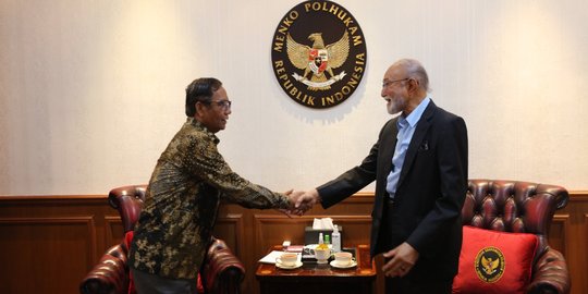 Wali Nanggroe Aceh Temui Mahfud MD, Soroti Dua Kasus Pelanggaran HAM Berat