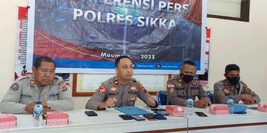 Anggota Polres Sikka Pakai Motor Sitaan sebagai Kendaraan Dinas