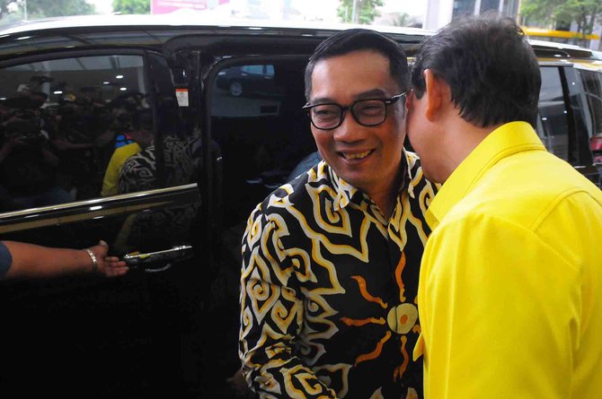 ridwan kamil masuk golkar