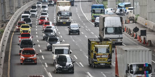 H-1 Hari Raya Imlek, 340.411 Kendaraan Tinggalkan Jabotabek