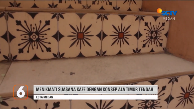 berkunjung ke kafe bernuansa timur tengah di medan sajikan menu tradisional khas batak