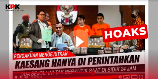 CEK FAKTA: Hoaks Gibran dan Kaesang Ditangkap KPK