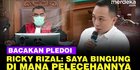 VIDEO: Bacakan Pembelaan, Ricky Rizal Bingung di Mana Kejadian Pelecehan Yosua-Putri