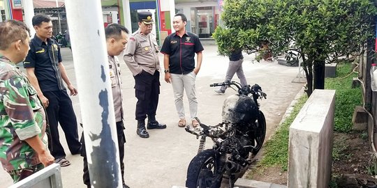 Motor Terbakar di SPBU Gunungsindur Bogor, Pengemudi Dicari Polisi