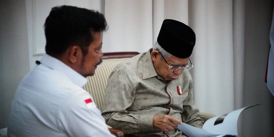 Mentan Syahrul Yasin Limpo Temui Wapres Ma'ruf Amin, Ini yang Dibahas