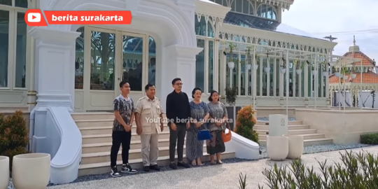 Potret Prabowo Tapak Tilas Kakeknya di Mangkunegaran, Diantar Gibran & Gusti Bhre