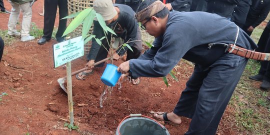 Jadi Satu-satunya, Purwakarta Punya Sekolah Berbasis Konservasi Bambu