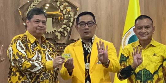 Airlangga Beri Tugas Berat untuk Ridwan Kamil: Menangkan Dapil Jawa 1