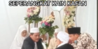 Heboh, Viral Pernikahan Pasangan di Lombok dengan Maskawin Kain Kafan