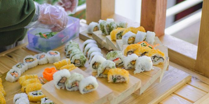 The Hungry Sushi, Sushi Halal Versi Lokal Harga Mulai 20 Ribuan