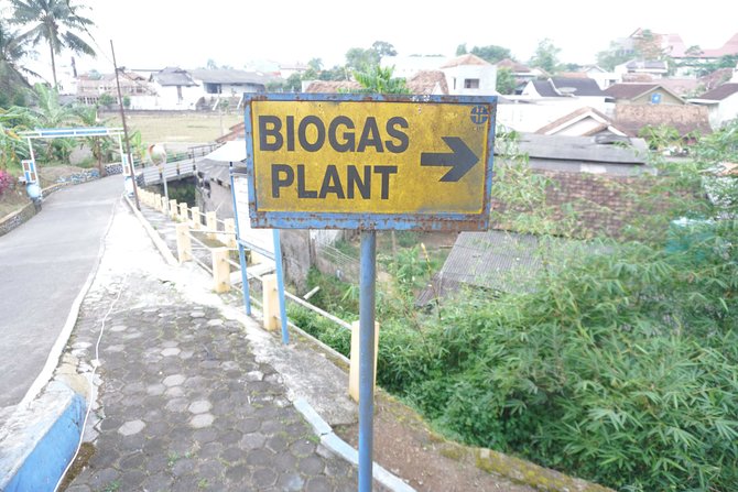 ipal penghasil biogas di giriharja sumedang