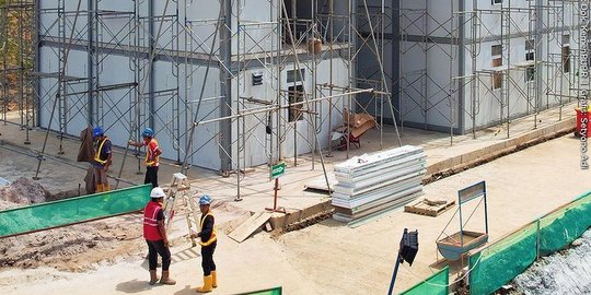 Foto Terbaru 22 Menara Hunian Pekerja Proyek Ibu Kota Baru