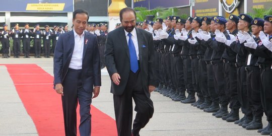 Istana Benarkan Pertemuan Jokowi dan Surya Paloh Kemarin Sore