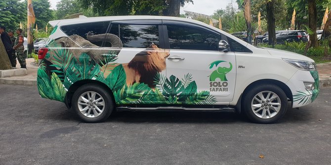 Mobil Dinas Gibran Berubah Warna, Kini Ada Logo Solo Safari