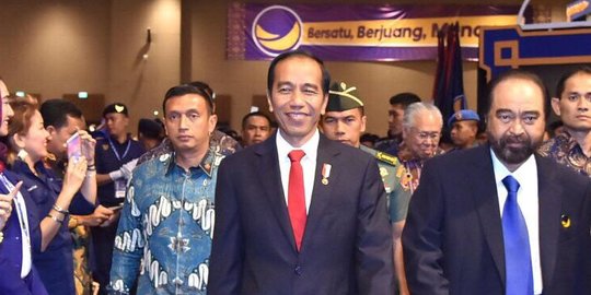 Surya Paloh Temui Presiden Jokowi, NasDem: Dua Jam Lebih Kangen-kangenan