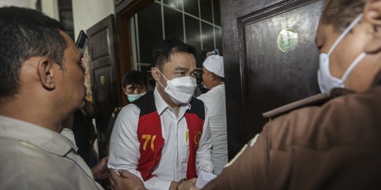 Ekspresi Mantan Anak Buah Sambo, Arif Rachman Saat Tuntutan 1 Tahun Penjara