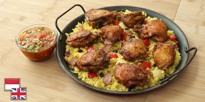 Resep Cajun Chicken Rice dengan Rice Cooker ala Chef Devina Hermawan